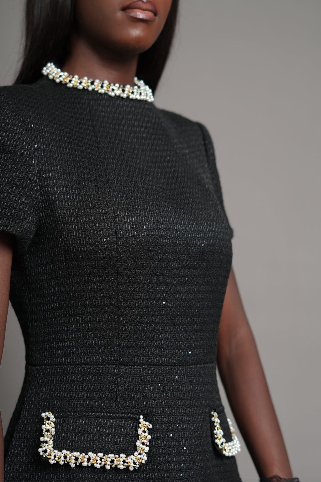 ROBE EN TWEED