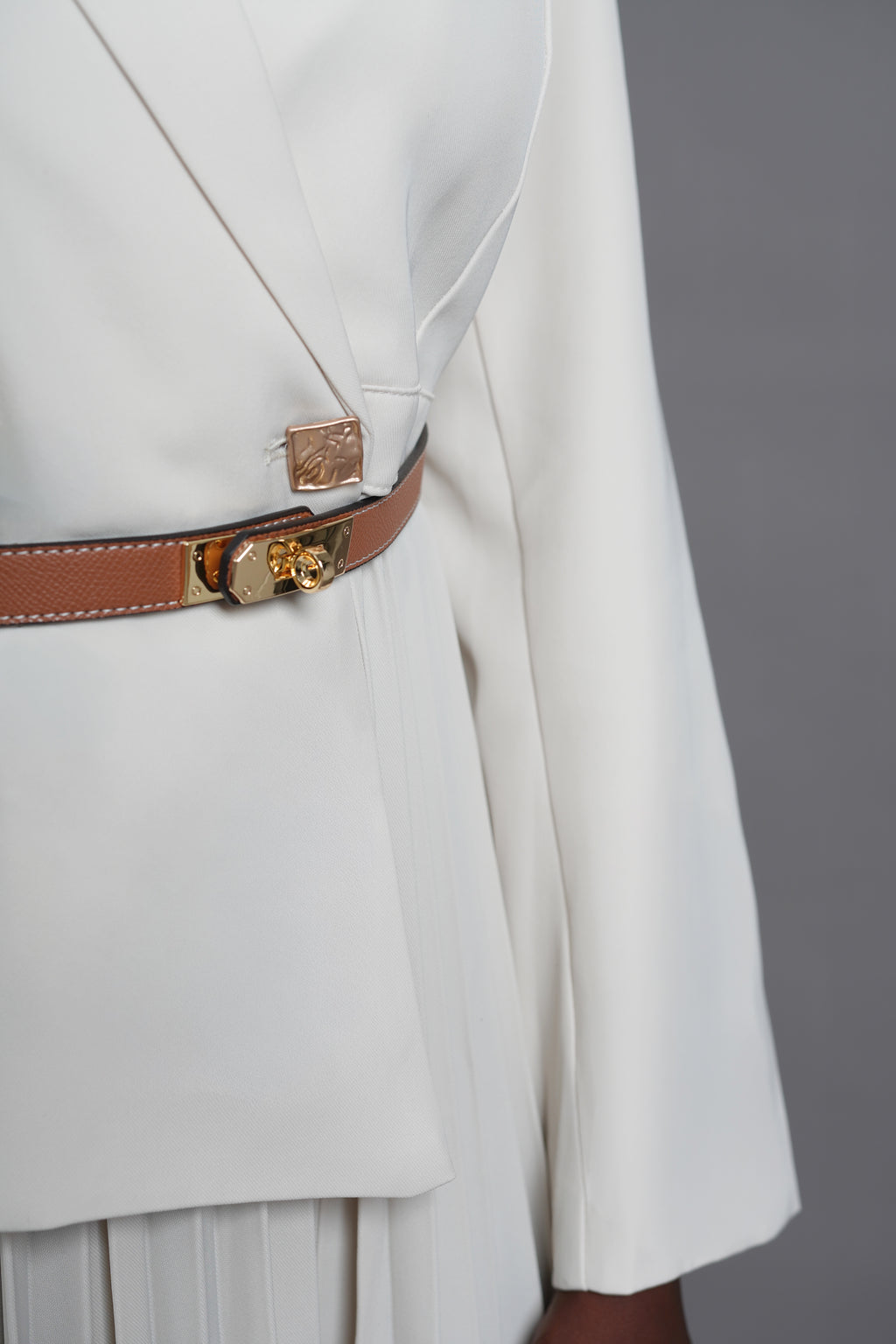 ROBE BLAZER PLISSÉE