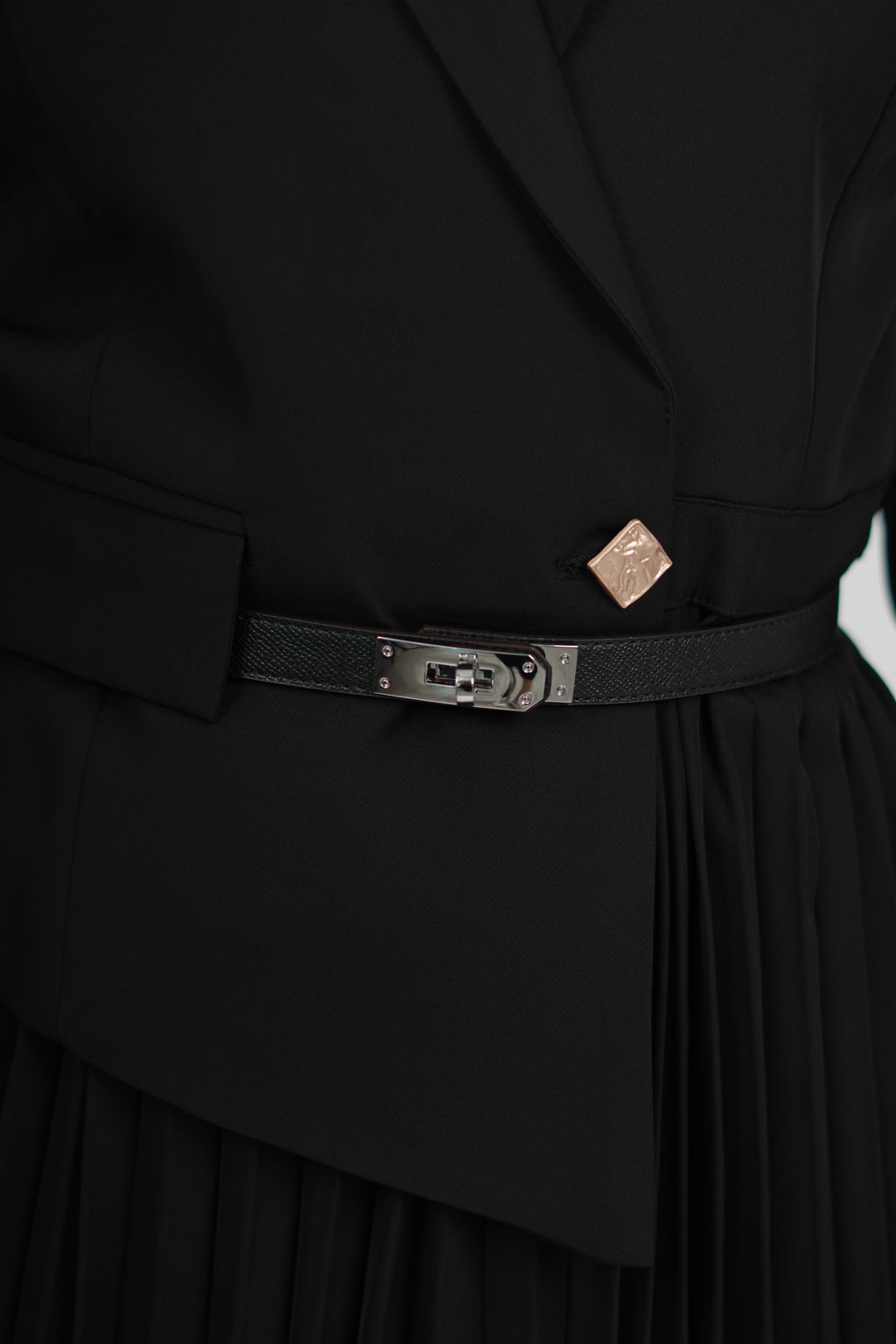ROBE BLAZER PLISSÉE
